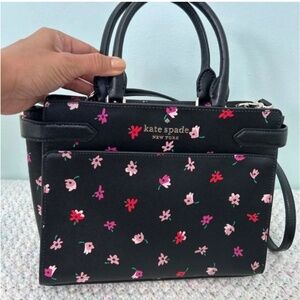 Kate Spade Staci Ditsy Buds Medium Satchel